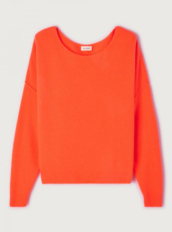 Pull Damsville Orange fluo - Len Concept