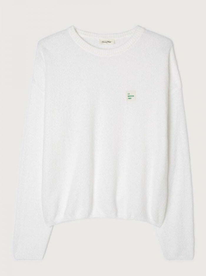 Pull DYLBAY blanc - Len Concept