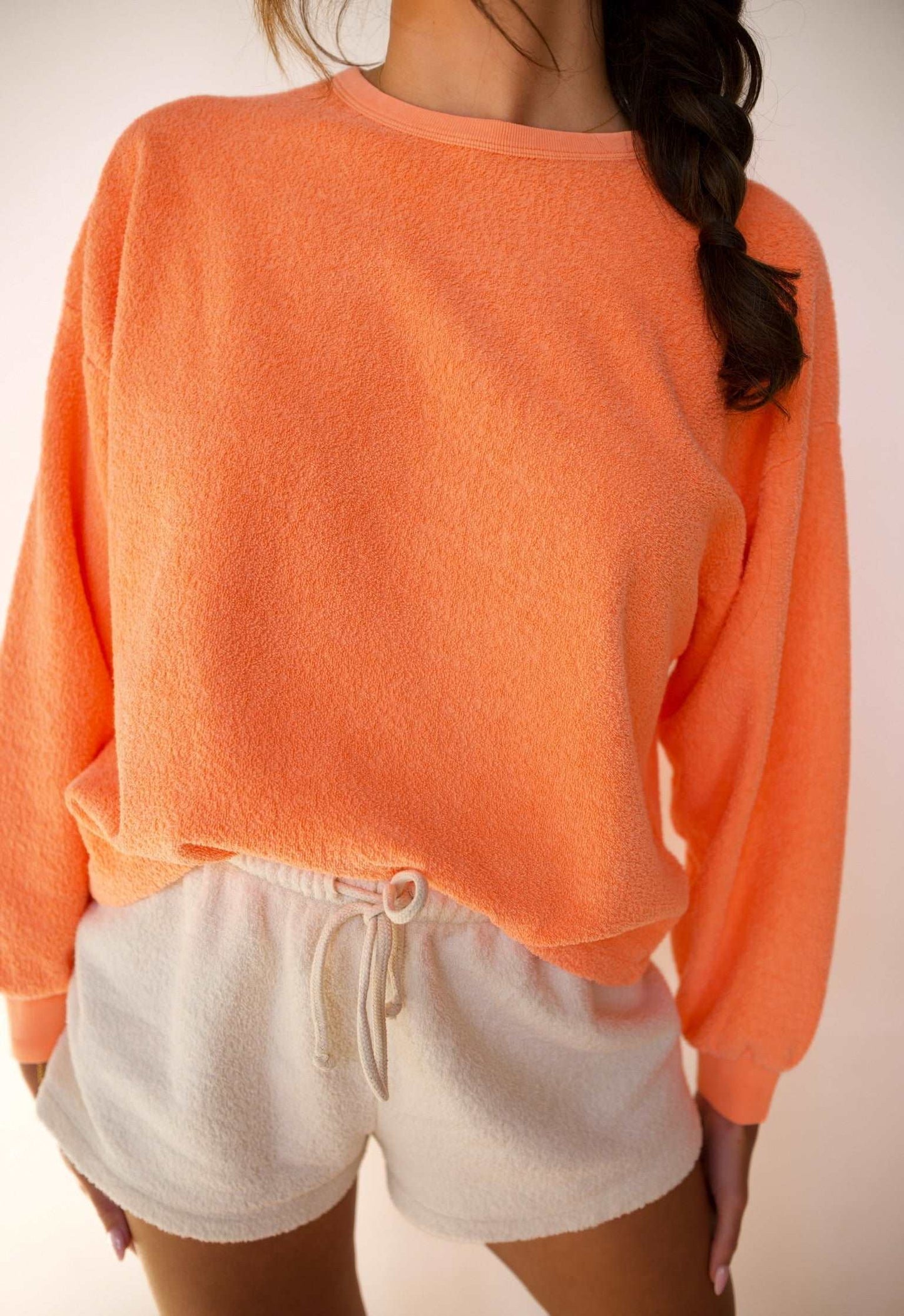 Sweat Bobypark Eponge Orange Fluo