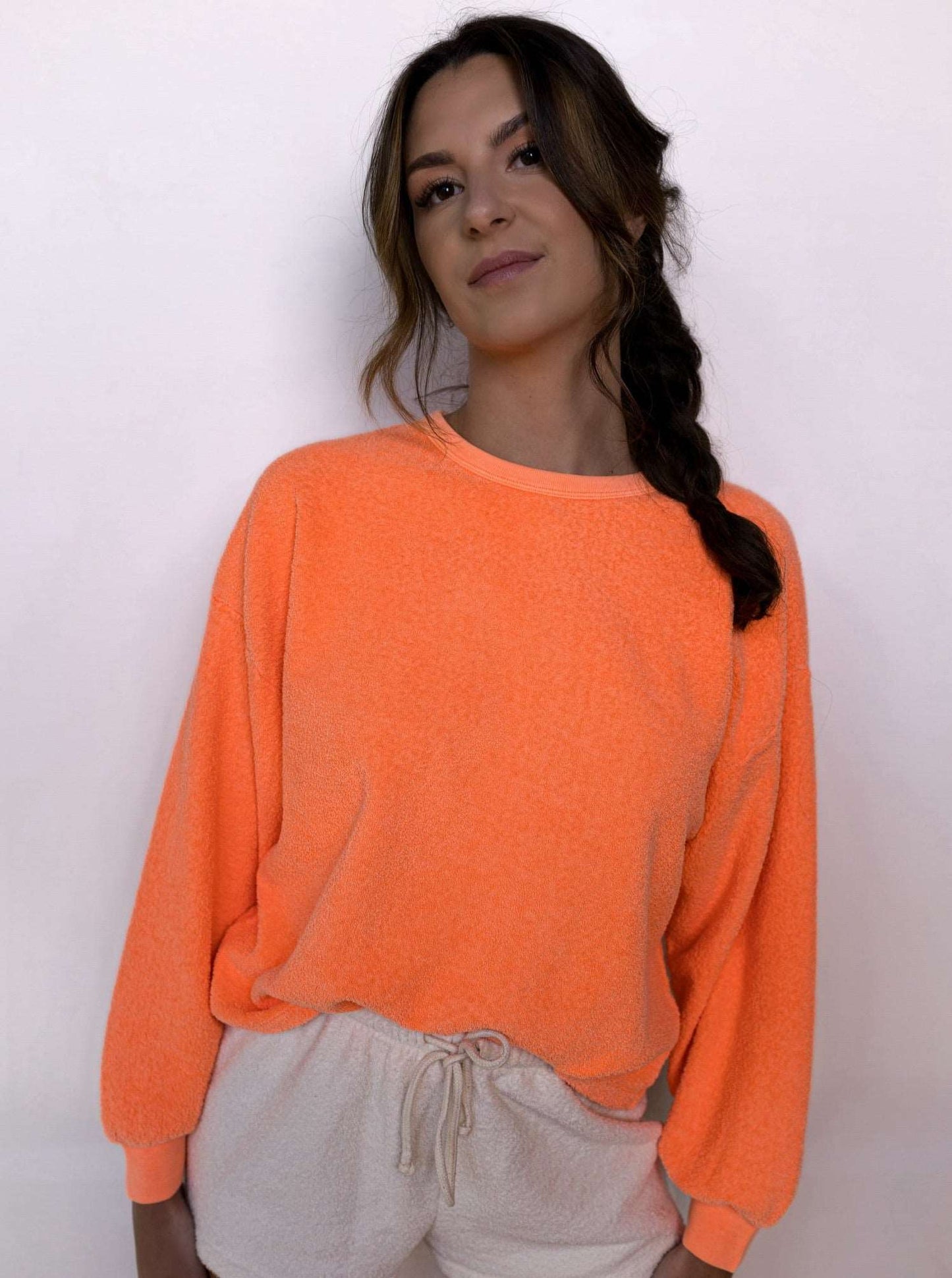 Sweat Bobypark Eponge Orange Fluo